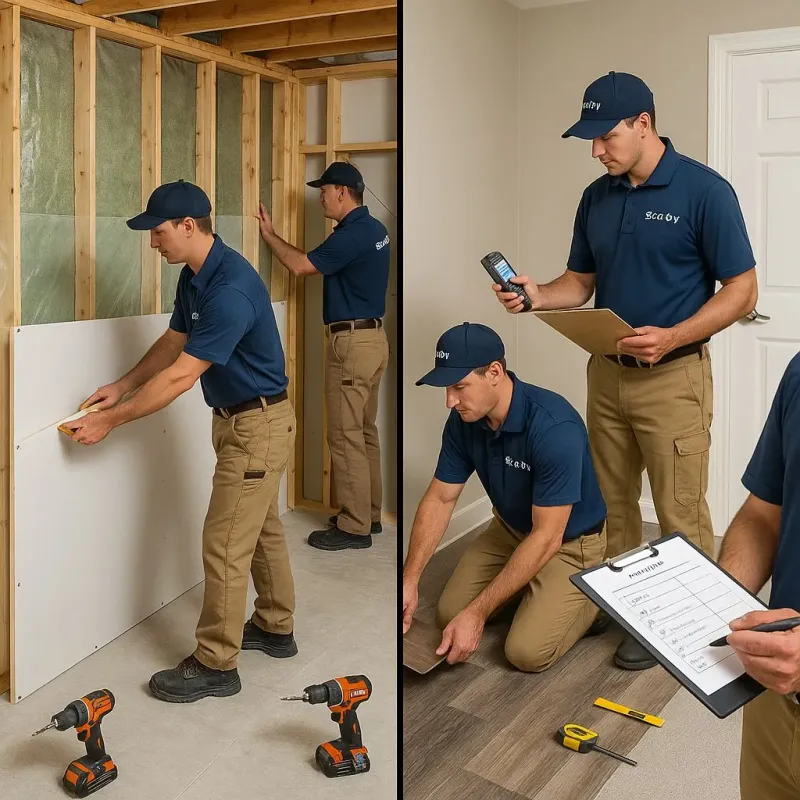 Repairs and Reconstruction process in Akron, PA