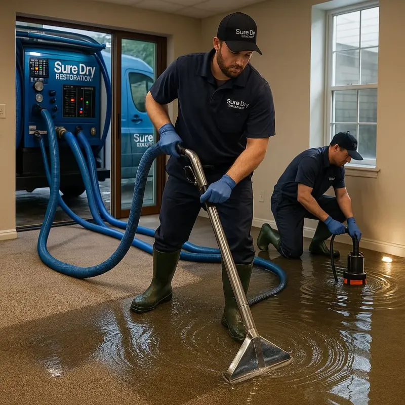 Water Extraction and Removal process in Akron, PA